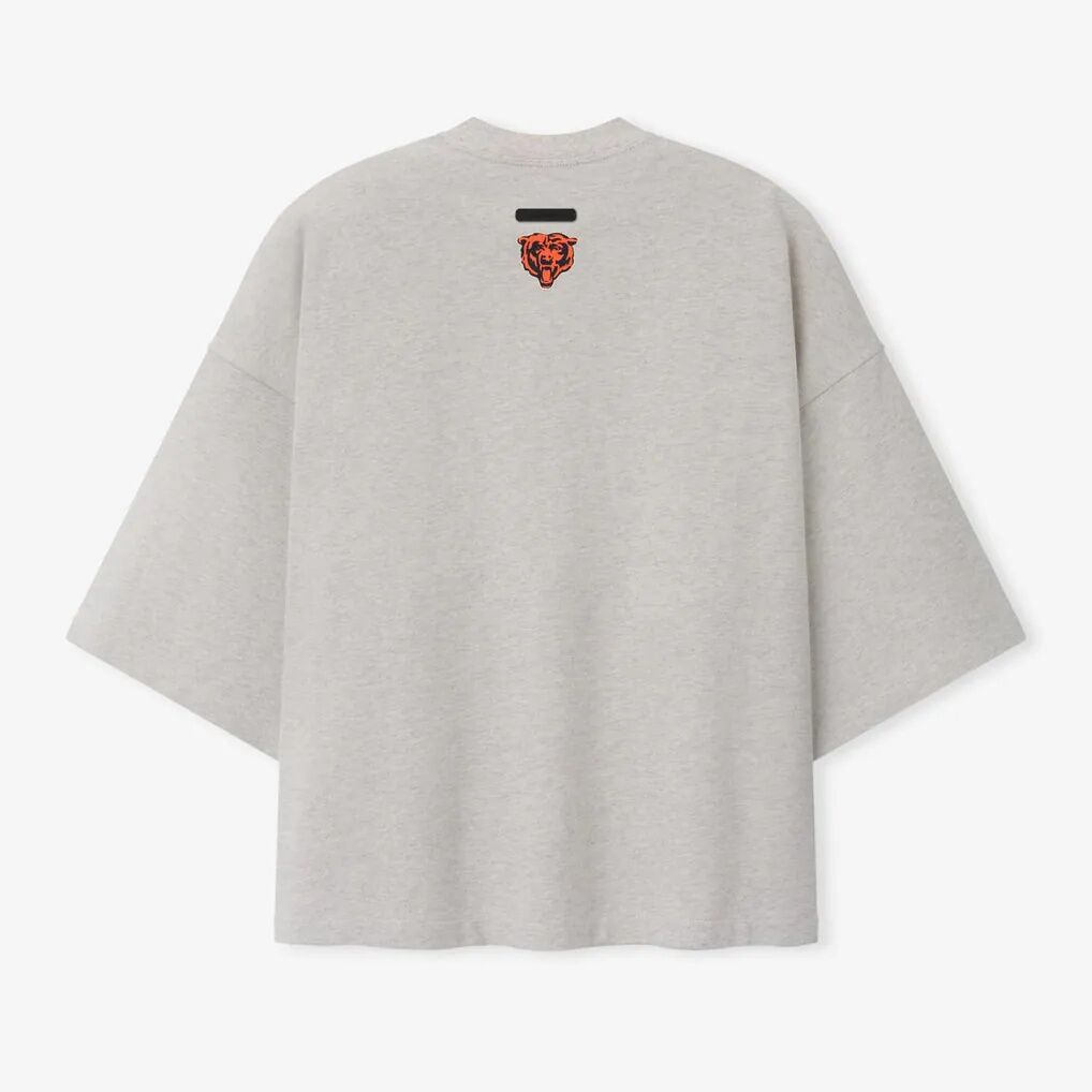Chicago Bears Fear of God x NFL Unisex Merch T-Shirt - Oatmeal