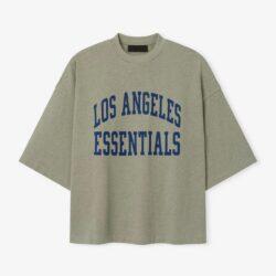 Los Angeles Rams Fear of God x NFL Unisex Merch T-Shirt - - Front View