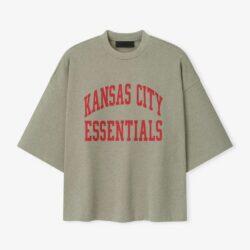 Kansas City Chiefs Fear of God x NFL Unisex Merch T-Shirt - - Front View