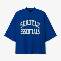 Seattle Seahawks Fear of God x NFL Unisex Merch T-Shirt - - Front View
