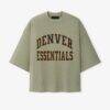 Denver Broncos Fear of God x NFL Unisex Merch T-Shirt - - Front View