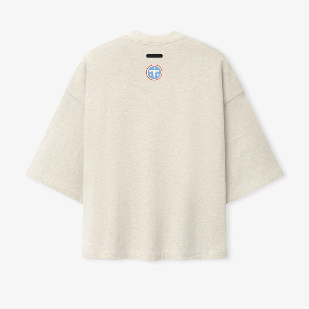 Tennessee Titans Fear of God x NFL Unisex Merch T-Shirt - Oatmeal