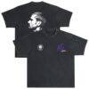 Antoine Griezmann Orlando City SC Peace Collective Unisex Big Face Garment Dyed T-Shirt - Black - Front View
