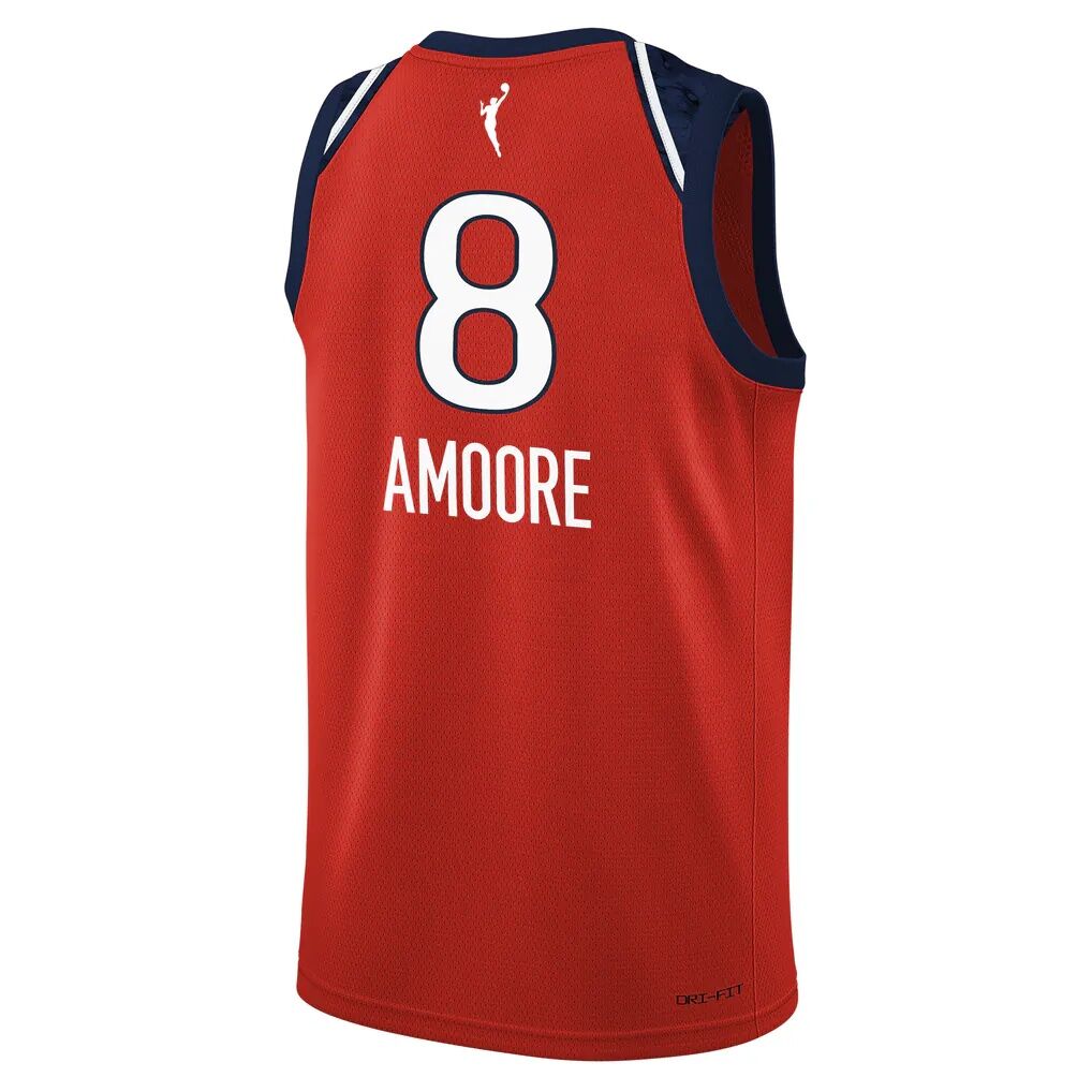 Georgia Amoore Washington Mystics Nike Youth Victory Player Jersey - Explorer Edition