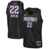Veronica Burton Golden State Valkyries Nike Youth Victory Jersey - Rebel Edition - - Front View