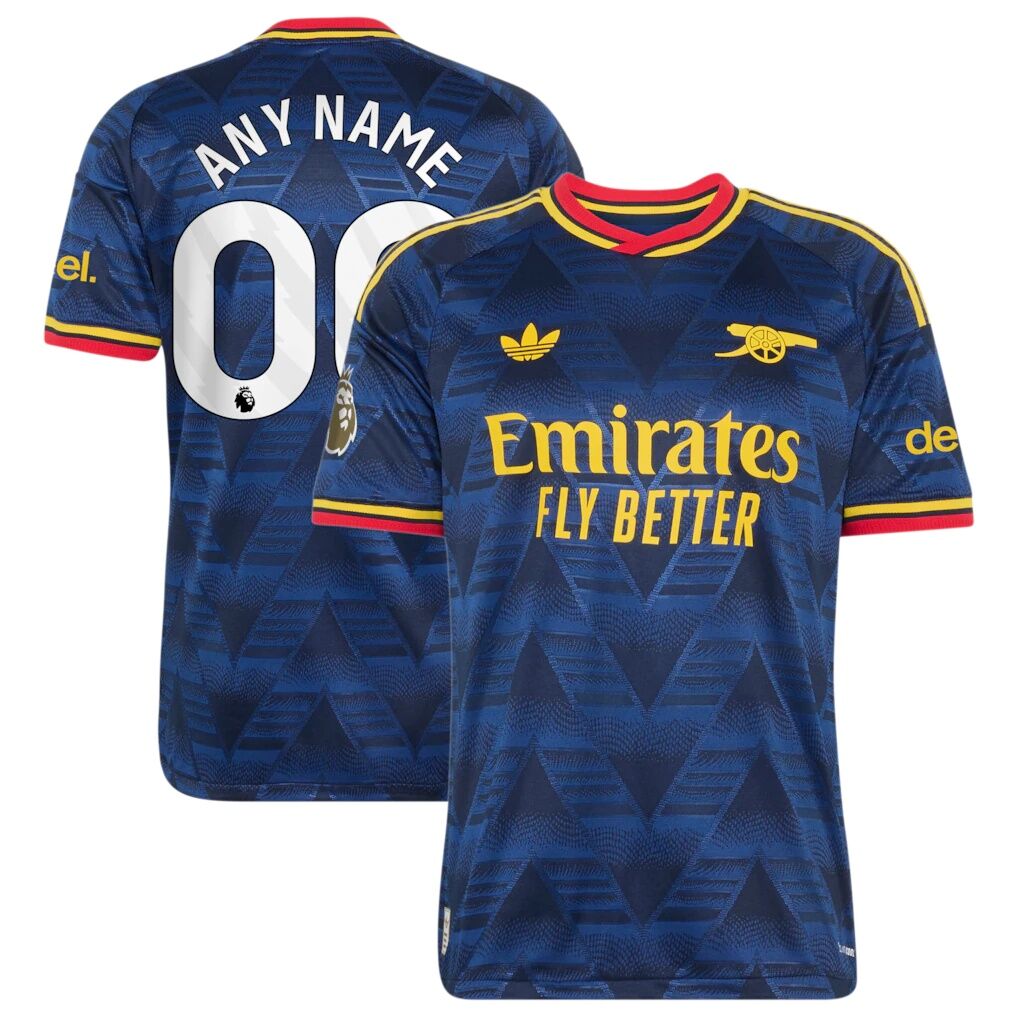 Arsenal adidas 2026/27 Away On-Field Authentic Custom Jersey