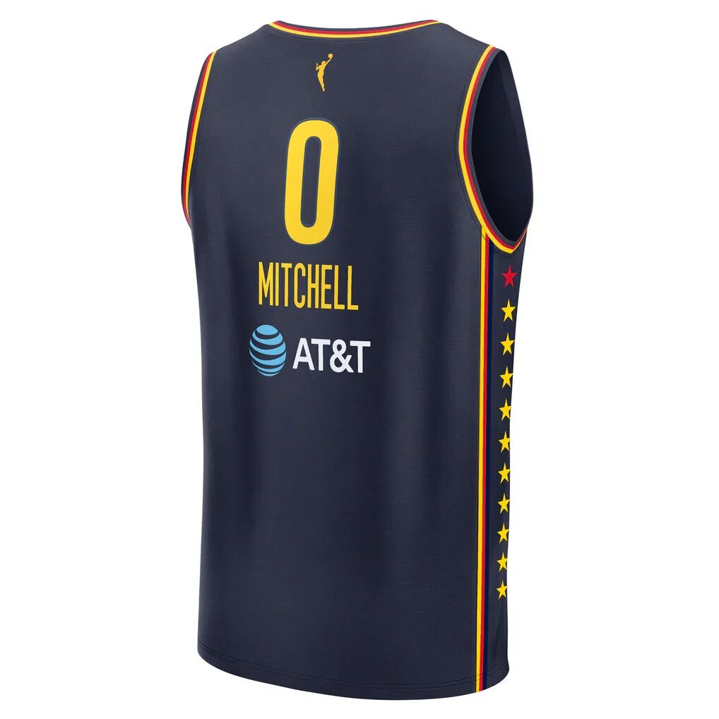 Kelsey Mitchell Indiana Fever Fashion7 Men's Fast Break Replica Jersey - Explorer Edition