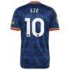 Eberechi Eze Arsenal adidas 2026/27 Away On-Field Authentic Jersey - Navy - Detail View