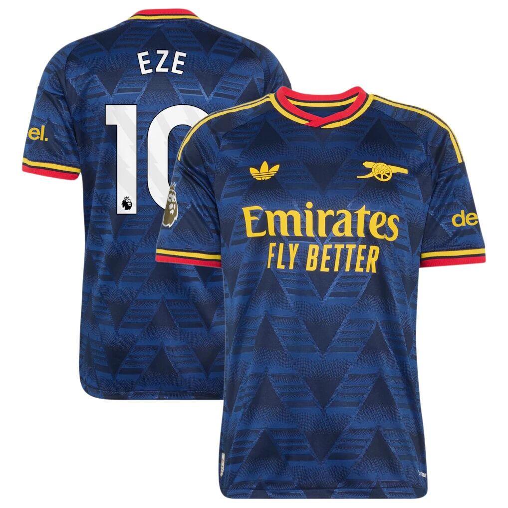 Eberechi Eze Arsenal adidas 2026/27 Away On-Field Authentic Jersey