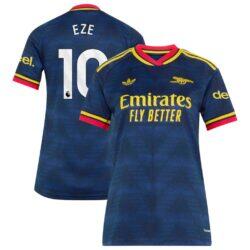 Eberechi Eze Arsenal adidas Women's 2026/27 Away Replica Jersey - Navy - Front View