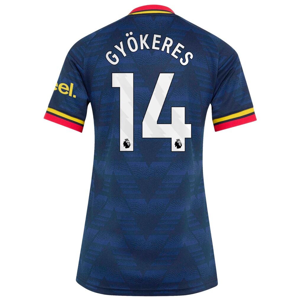 Viktor Gyökeres Arsenal adidas Women's 2026/27 Away Replica Jersey