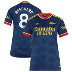 Martin Ødegaard Arsenal adidas Women's 2026/27 Away Replica Jersey - Navy - Front View