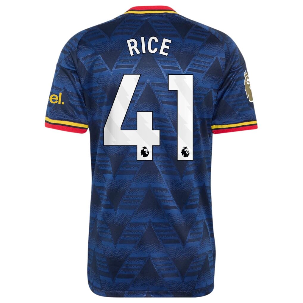 Declan Rice Arsenal adidas 2026/27 Away On-Field Authentic Jersey