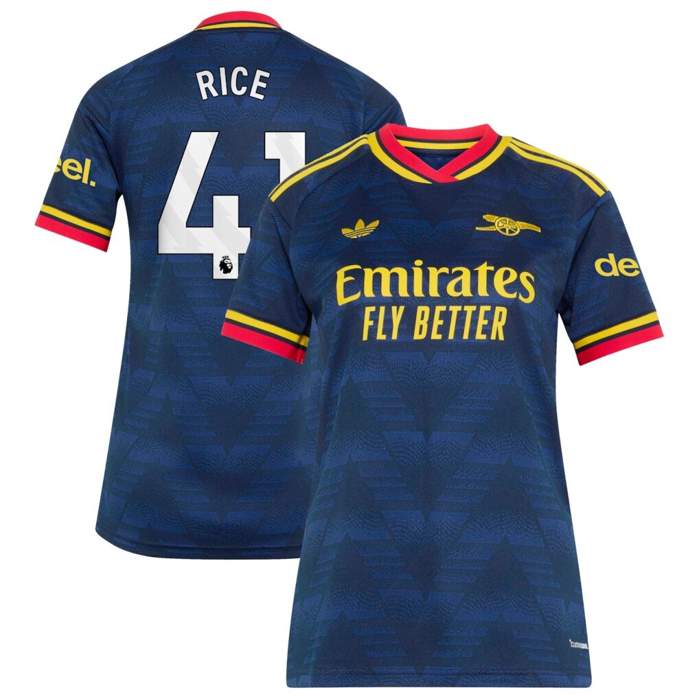 Declan Rice Arsenal adidas Women's 2026/27 Away Replica Jersey