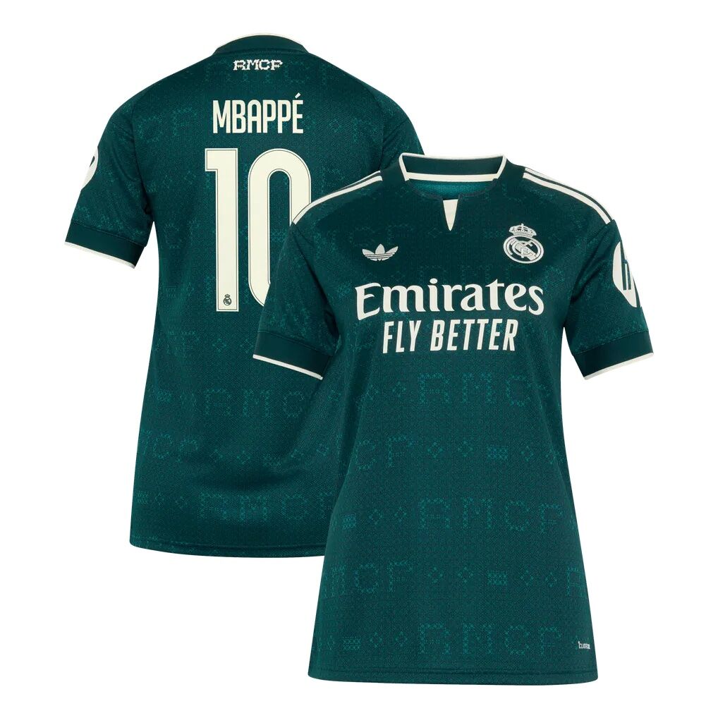 Kylian Mbappé Real Madrid adidas Women's 2026/27 Away Replica Jersey