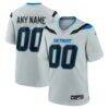 Detroit Lions Nike 2026 Rivalries Collection Game Custom Jersey - Silver - Front View