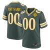 Green Bay Packers Nike 2026 Rivalries Collection Game Custom Jersey - Green - Front View