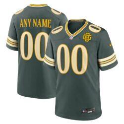 Green Bay Packers Nike 2026 Rivalries Collection Game Custom Jersey - Green - Front View