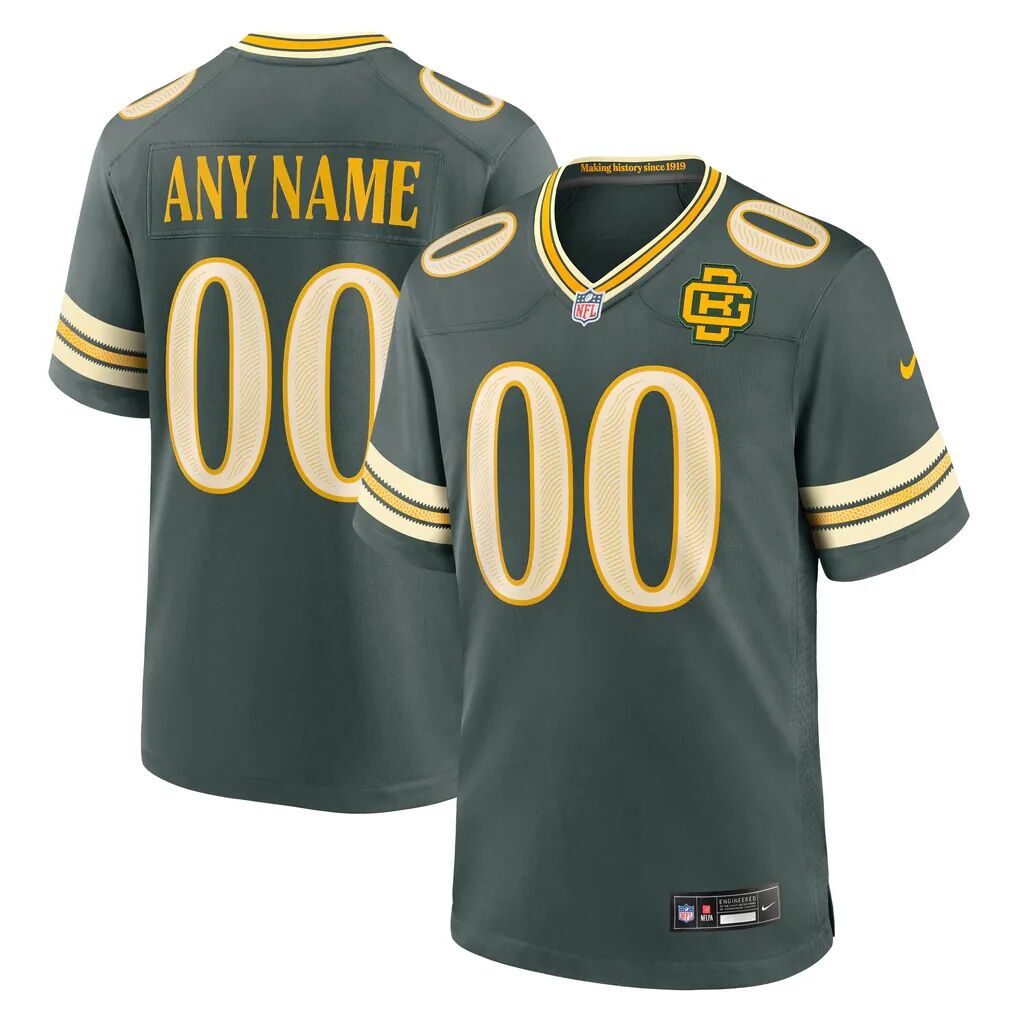 Green Bay Packers Nike 2026 Rivalries Collection Game Custom Jersey