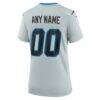 Detroit Lions Nike Women's 2026 Rivalries Collection Game Custom Jersey - Silver - Detail View