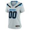 Detroit Lions Nike Women's 2026 Rivalries Collection Game Custom Jersey - Silver - Side View