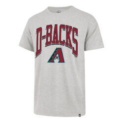 Arizona Diamondbacks '47 Walk Tall Franklin T-Shirt - Gray - Front View