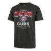 Chicago Cubs '47 Head On Scrum T-Shirt - Charcoal - Front View