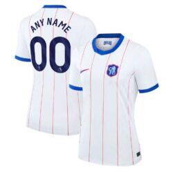 Chelsea Nike Women's 2026/27 Third Stadium Replica Jersey Custom Jersey - White - Front View