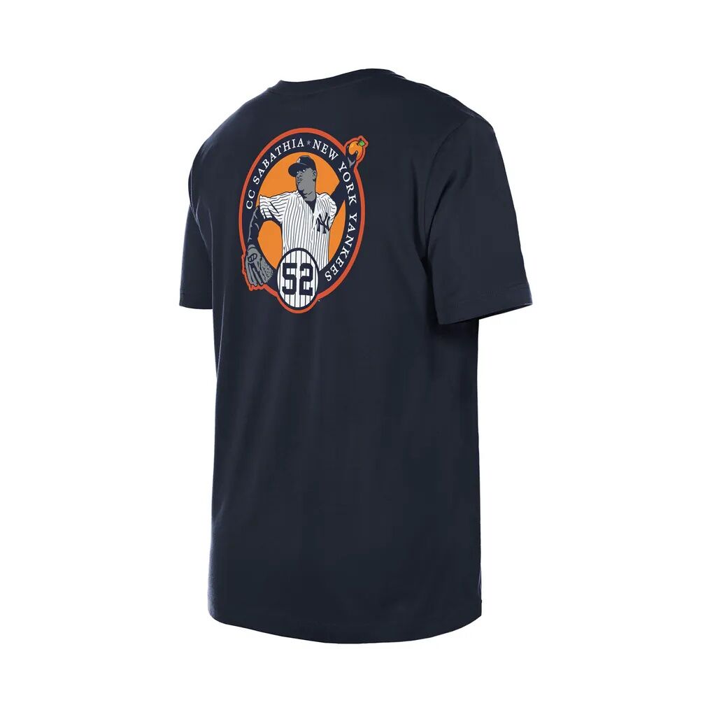 CC Sabathia New York Yankees New Era Grapefruit Pitcher Player Graphic T-Shirt