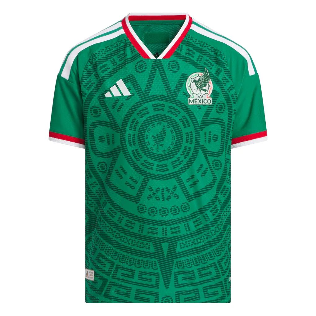 Mexico National Team adidas Youth 2026 Home On-Field Authentic Jersey