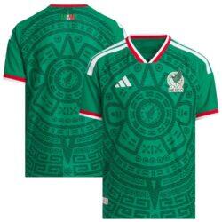 Mexico National Team adidas Youth 2026 Home On-Field Authentic Jersey