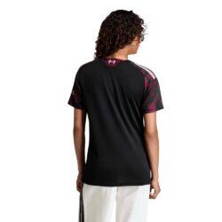 Liverpool adidas Women's 2026/27 Third Replica Jersey - Black - Side View