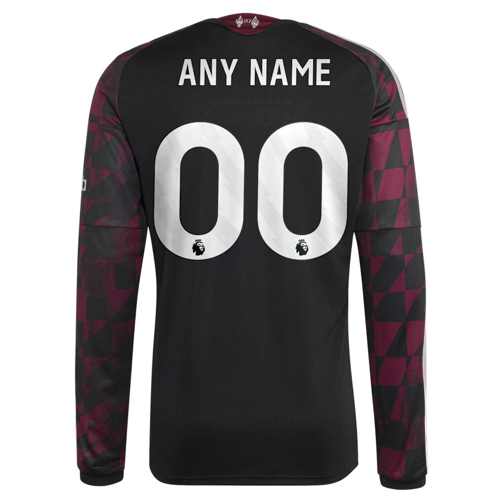 Liverpool adidas 2026/27 Third Replica Custom Long Sleeve Jersey