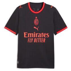 AC Milan Puma 2026/27 Third Replica Jersey - Gray - Detail View