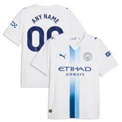 Manchester City Puma 2026/27 Third Replica Custom Jersey - White - Front View