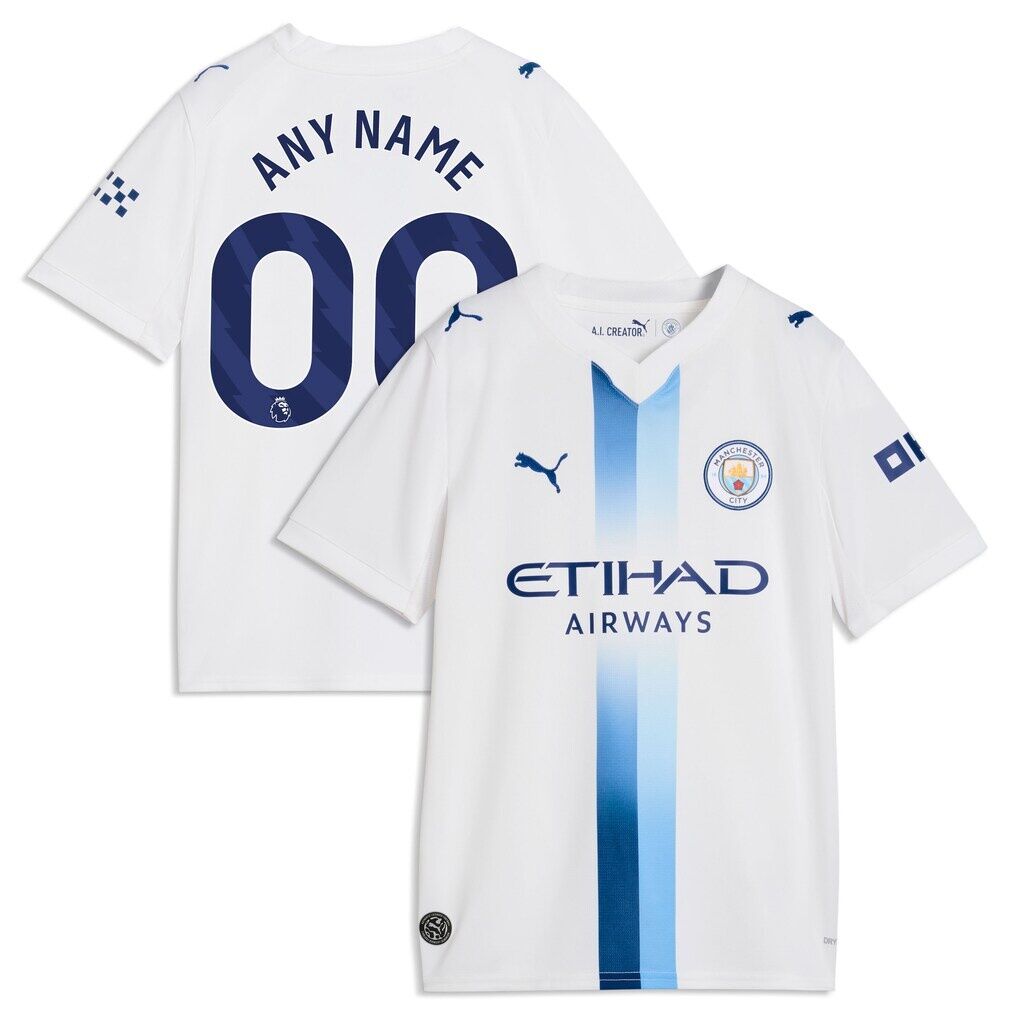 Manchester City Puma Youth 2026/27 Third Replica Custom Jersey