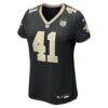 Alvin Kamara New Orleans Saints Nike Women's Team 60th Season Game Jersey - Black - Alt1
