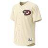 Arizona Diamondbacks Stitches Fashion Jersey - Cream - Side View