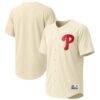 Philadelphia Phillies Stitches Fashion Jersey - Cream - Front View