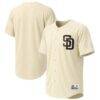 San Diego Padres Stitches Fashion Jersey - Cream - Front View