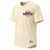 San Francisco Giants Stitches Fashion Jersey - Cream - Side View