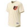 Baltimore Orioles Stitches Fashion Jersey - Cream - Side View