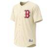 Boston Red Sox Stitches Fashion Jersey - Cream - Side View