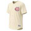 Chicago Cubs Stitches Fashion Jersey - Cream - Side View