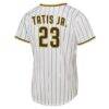 Fernando Tatis Jr. San Diego Padres Nike Youth Home Replica Jersey - White - Detail View