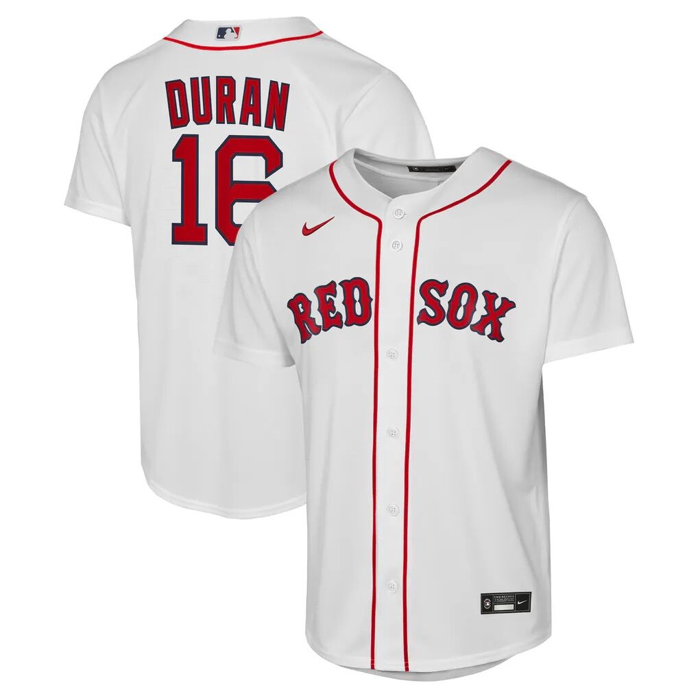 Jarren Duran Boston Red Sox Nike Youth Home Replica Jersey