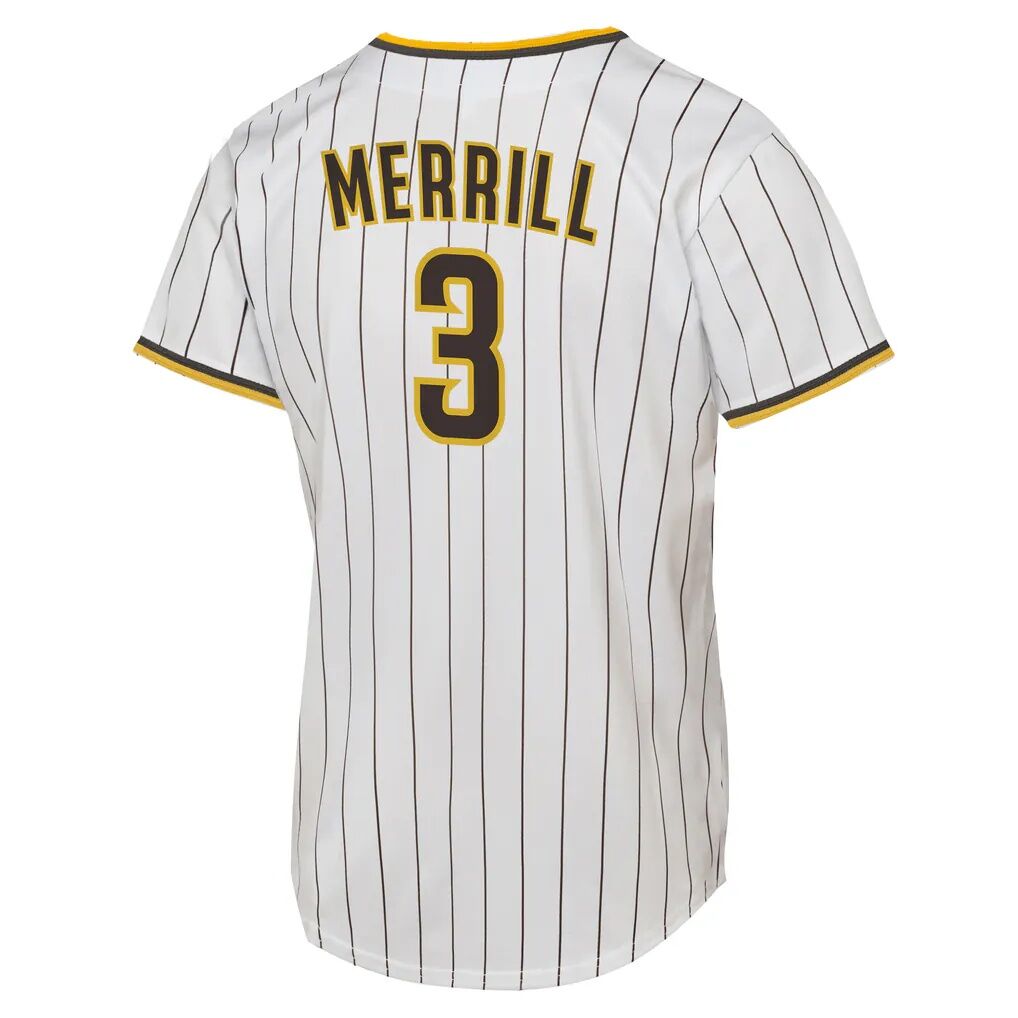 Jackson Merrill San Diego Padres Nike Youth Home Replica Jersey