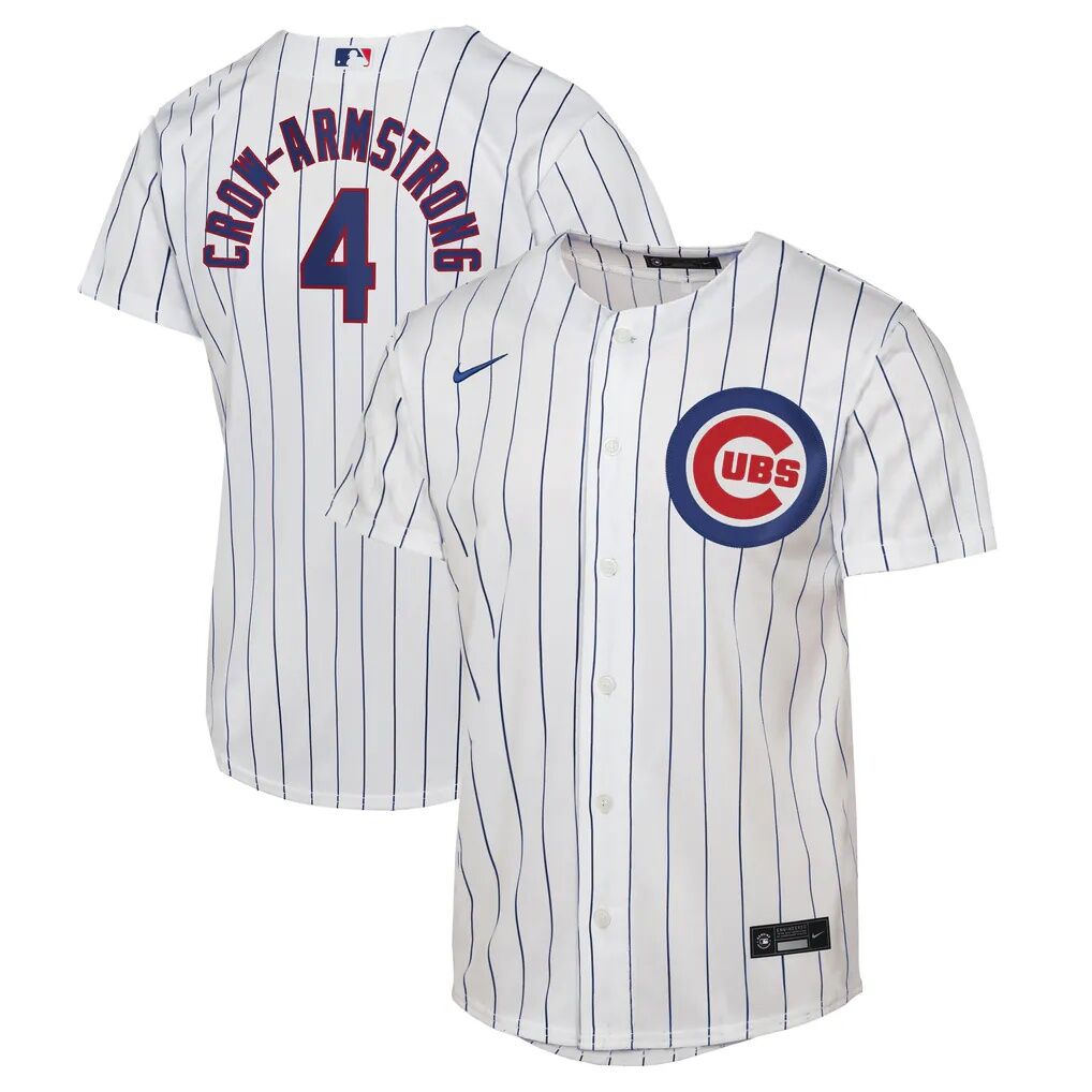 Pete Crow-Armstrong Chicago Cubs Nike Youth Home Replica Jersey