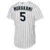 Munetaka Murakami Chicago White Sox Nike Youth Home Replica Jersey - White - Detail View