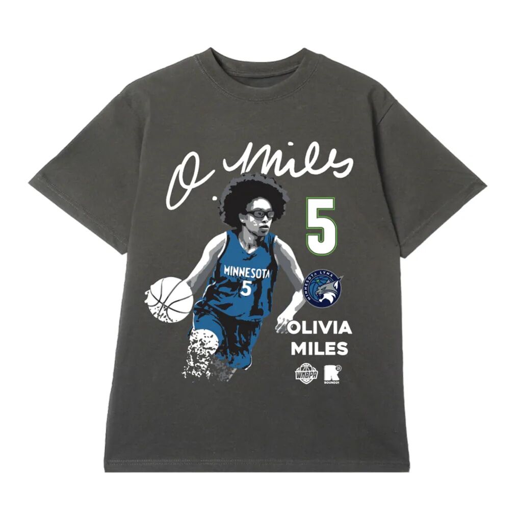 Olivia Miles Minnesota Lynx round21 Unisex Poster T-Shirt